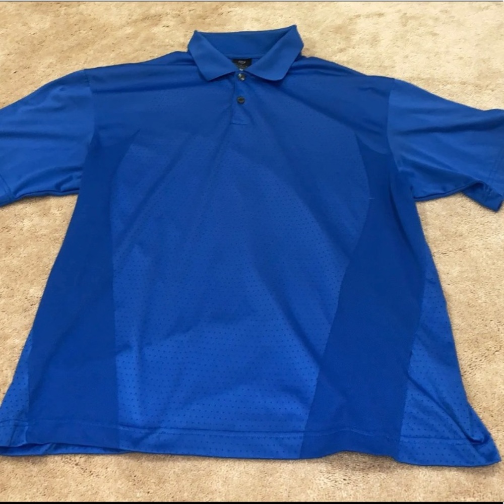 Men's Blue Nike Golf Polo
